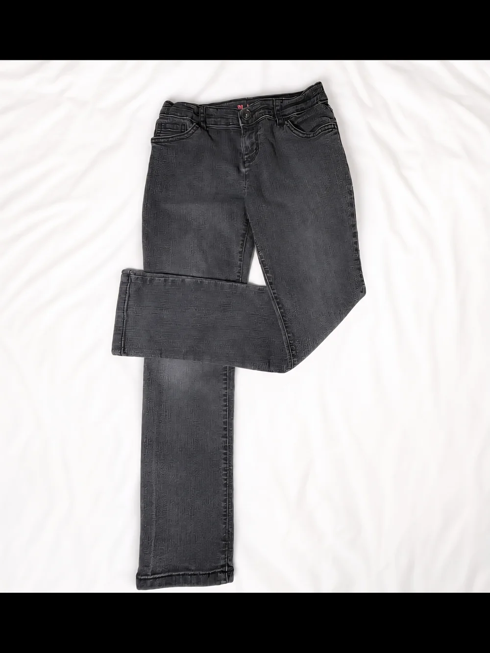 The Children's Place Girls Gray Washed Skinny Jeans Size 10